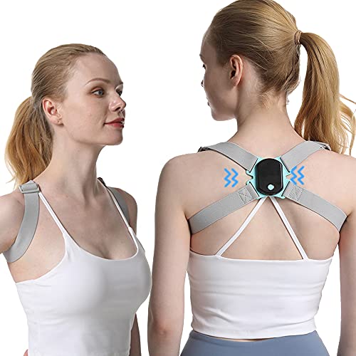 MZNTBW Corrector de Postura Digital Soporte para Corregir la Postura Corsé Ortopédico para Escoliosis Cifosis Ajustable Soporte de Clavícula, Cuello, Hombros, Alivia Dolor Espalda