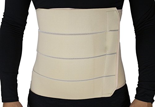 ObboMed® MB-2322NM Faja abdominal de 4 paneles, Tamaños M: 86,3 – 99 cm/34 – 39 pulgadas