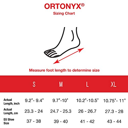 ORTONYX Ortesis de tobillo-pie Sueco AFO Soporte para caída de pie - Derecha mediana blanca