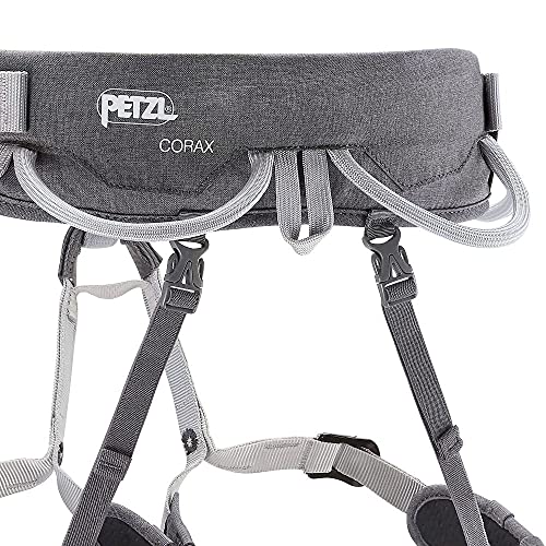 PETZL Corax Arnés, Unisex Adulto, Gris, 2