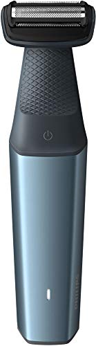 Philips Serie 3000 BG3015/15 - Afeitadora corporal apta para la ducha con 3 peines-guia 50 min de uso