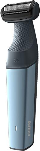 Philips Serie 3000 BG3015/15 - Afeitadora corporal apta para la ducha con 3 peines-guia 50 min de uso
