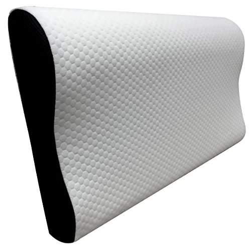 Pikolin Home - Almohada viscoelástica de doble funda con tratamiento de Aloe Vera para dormir de lado o boca arriba de firmeza baja