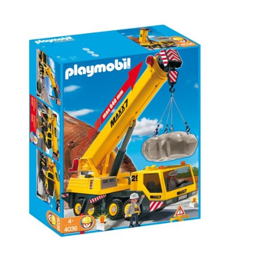 PLAYMOBIL 4036 - Mega Grúa Móvil