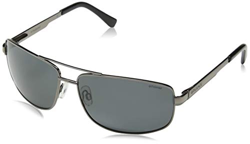 Polaroid P4314 Y2 A4X 63 Gafas de Sol, Gris (Gun/Grey Polarized), Hombre