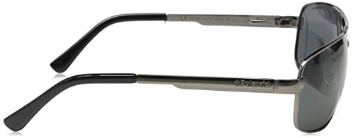 Polaroid P4314 Y2 A4X 63 Gafas de Sol, Gris (Gun/Grey Polarized), Hombre