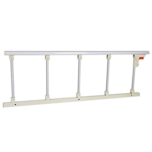 QIANCHENG-Bed Rails Barrera de Cama Senior de Seguridad Plegado Barandilla de la Cama for el Hospital casero Manija de Asistencia, Individual Doble King Queen Size, 120 × 40cm (Color : B)