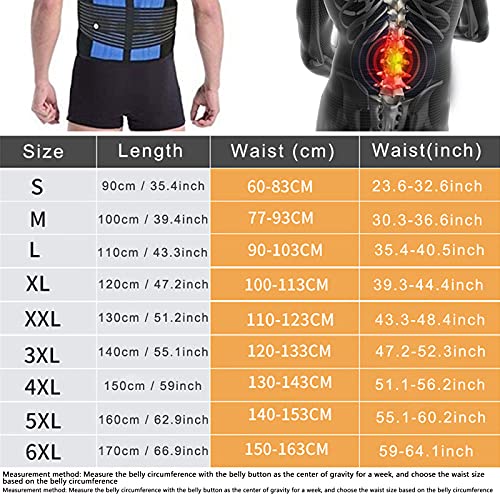 Quadruped Crab Tamaño Extra Grande 4XL 5XL 6XL Hombres Mujeres Cinturón de Corsé Soporte de Espalda Baja Columna Vertebral Cinturón de Postura Enderezadora de Espalda XXXXL