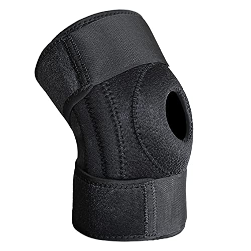Rodilleras deportivas, cierre de velcro ajustable, adecuadas para atletas lesionados con esguinces, artritis, desgarros de meniscos, lesiones de ligamentos, rodilleras profesionales con bisagras