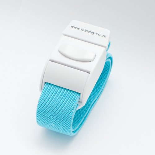 RolSeley - Torniquetes compresor enfermeria médicos, color rosa, naranja y azul