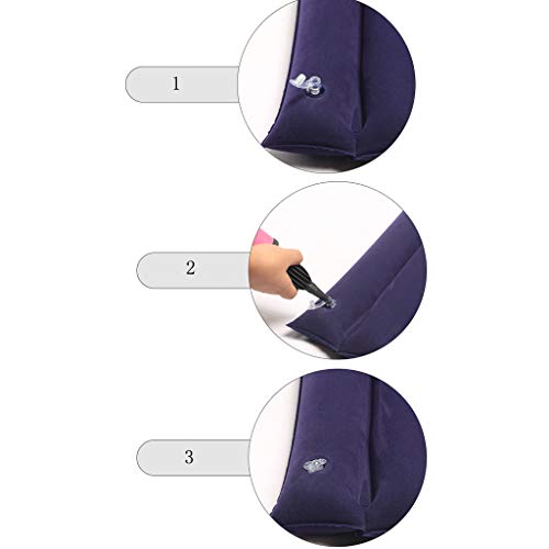 RUIVE Colchón antiescaras, colchón de Aire de Tira No es Necesario Usar Electricidad para el Tratamiento de úlceras por presión y Dolor de Cama Cuidado de Espalda, Caderas, Cintura