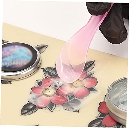 Sanfiyya Post-Tatuaje Cuidado Crema Gel reparación Crema Anti-Cicatriz humectante Piel con aplicador Rosa Stick style2