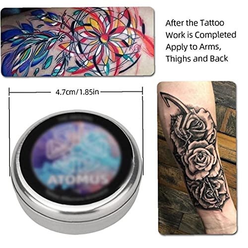 Sanfiyya Post-Tatuaje Cuidado Crema Gel reparación Crema Anti-Cicatriz humectante Piel con aplicador Rosa Stick style2