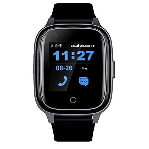SaveFamily Senior. Reloj-Localizador con GPS para Personas Mayores. Llamadas, Aviso de caída, Botón de Emergencia, Recordatorio medicamentos, Frecuencia cardíaca, Podómetro. App Propia SaveFamily