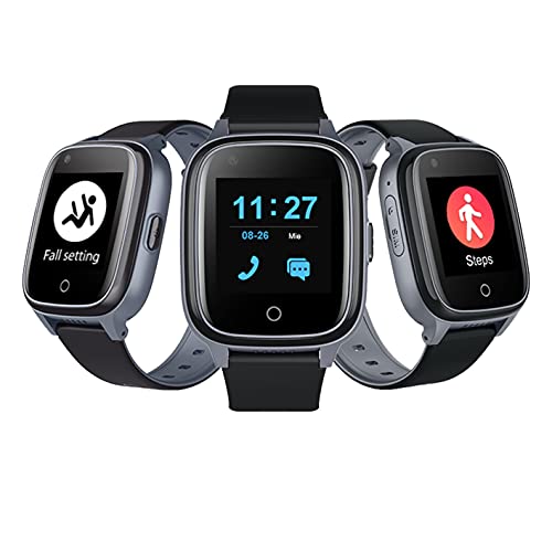 SaveFamily Senior. Reloj-Localizador con GPS para Personas Mayores. Llamadas, Aviso de caída, Botón de Emergencia, Recordatorio medicamentos, Frecuencia cardíaca, Podómetro. App Propia SaveFamily
