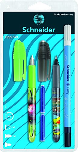 Schneider Zippi - Juego de material de escritura escolar