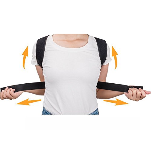 Selighting Corrector de Postura de Espalda Ajustables para Corrección de Postura Recto Hombro Espalda Postura para Hombres Mujeres Niños y Adolescente (One size)