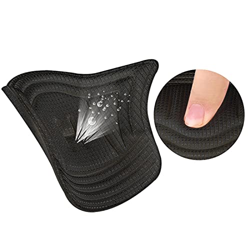 SHIYONG 2 Piezas Crash Plantilla Parche Zapatos Pegatina Trasera antidesgaste Almohadilla para pies cojín Antideslizante Zapatillas Deportivas talón