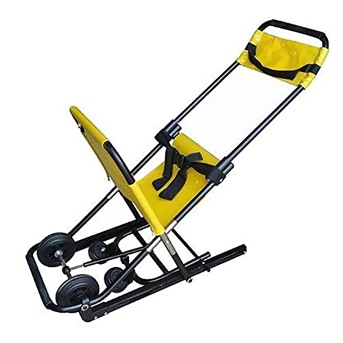 Silla De Escalera Plegable Para Ambulancia, Camilla De Escalera Portátil Silla De Escalera Para Elevación Médica Silla De Transporte De Evacuación De Bombero De Ambulancia Para Ancianos Discapacitados