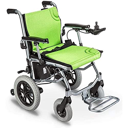Silla de ruedas eléctrica, silla de ruedas plegable, sistema de control dual para silla de ruedas eléctrica, motor doble de conmutación eléctrica manual liviana para personas mayores, adecuado para pe