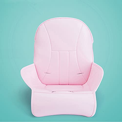 Sinbide Trona Evolutiva para Bebés y Niños con Ruedas 3-en-1 Ajustable Silla Alta de Comedor para comer con Doble Bandeja Extraíble y Cojín Convertir en Carrito Asiento Elevador Infantil (Rosa)