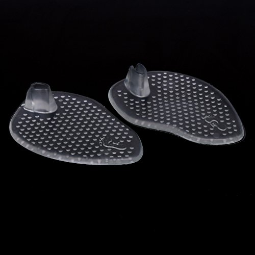 SOFIT GH10 1 par de Gel de Silicona Cojín, la Pedimed de Silicona Protectores de Sandalias, Almohadillas Sandalia Silicona Transparente Cojín para una Sensación Como Descalza, Apoyo el Empeine