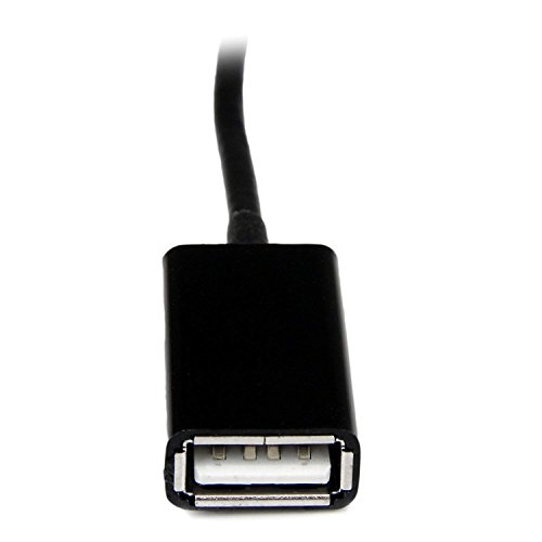 StarTech.com SDCOTG - Cable Adaptador USB OTG, USB A Hembra para Samsung Galaxy Tab, Negro