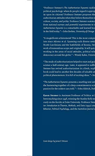 The Authoritarian Dynamic Paperback (Cambridge Studies in Public Opinion and Political Psychology)