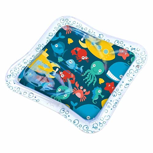Tiempo Boca Abajo para Bebés, Colchoneta de Agua Inflable, Habilidades Cognitivas sin Fugas Habilidades Sociales para Estimulación Sensorial Bebé