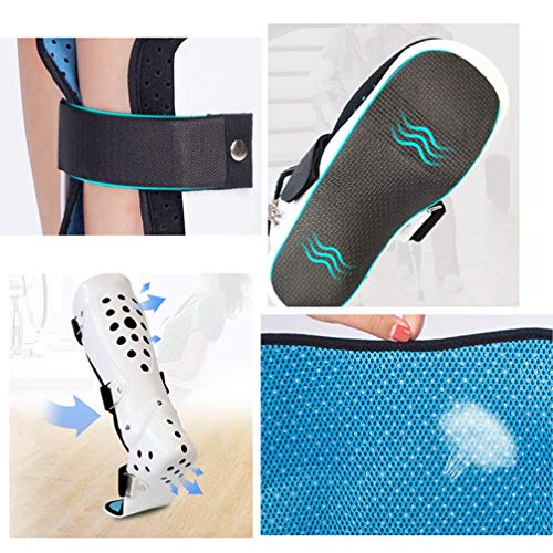 Tobilleras, Articulación del Tobillo Férula Fija Ortopédica del Pie Protector del Tobillo Protector del Miembro Inferior Fractura del Pie Zapatos De Rehabilitación, Pie Izquierdo, L