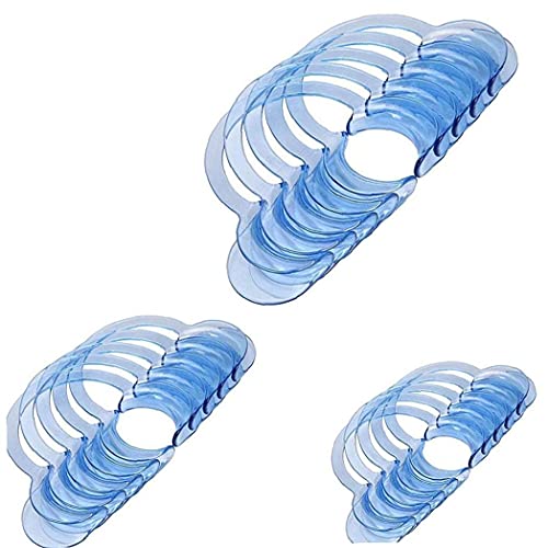 TOSSPER 15pcs Dental Cheek Retractor De Labios Blanqueamiento Dental Intraoral Abridor Flexible Retractor Oral para Adultos De Los Niños (5 Grande 5 Medio 5 Pequeño)
