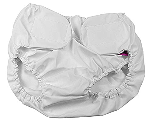 ubio braga para la incontinencia impermeable Velcro Blanco Talla XL