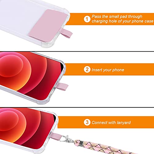 Vauki Cordón para Universales Celular Teléfono Cadena, Correa de Cuello Cuerda para Móvil Colgante Nylon Ajustable Desmontable para la Mayoría de los Teléfonos para iPhone Samsung Xiaomi