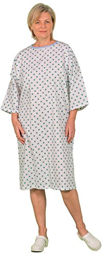 Vestido de paciente - Camiseta de hospital Promo - Precio por juego de 3 - Talla única