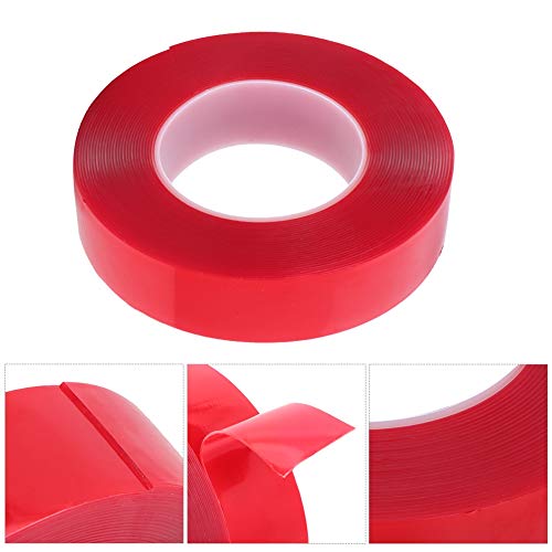 VGEBY Cinta Muscular Deportiva, Tiras musculares Cinta Adhesiva elástica Muscular para Deportes al Aire Libre(Rojo)