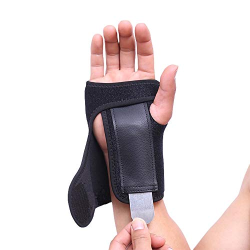 VITTO Muñequera Soporte Férula Muñeca Mano para la Artritis | Túnel Carpiano | Tendinitis (L, Derecha)