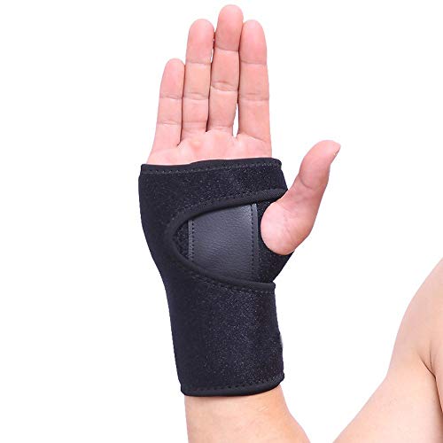 VITTO Muñequera Soporte Férula Muñeca Mano para la Artritis | Túnel Carpiano | Tendinitis (L, Derecha)