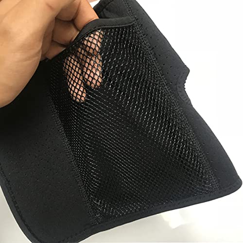 Way bocke Rodillera con Calefacción para Hombres Y Mujeres, Soporte para Envolver, Almohadilla para La Rodilla con Calefacción Recargable por USB Rodillera para Terapia con Calor, Color Negro
