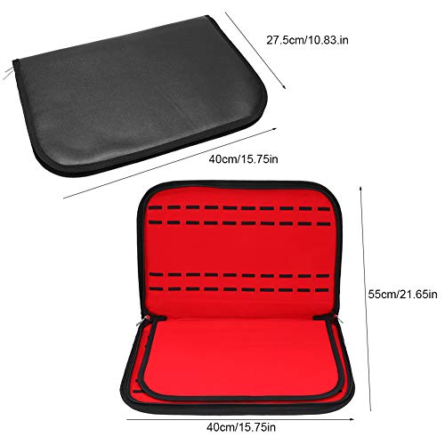 Weikeya Caja portaobjetos, funda para reloj, funda de poliuretano + tela flocada mejor protección