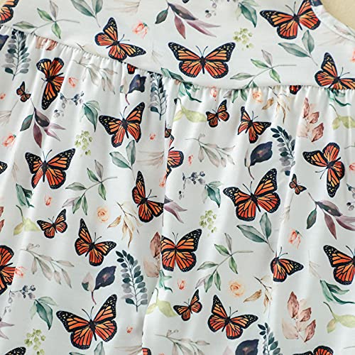 YWLINK 1 UNID Mono con Cuello Halter Y Cabestrillo Moda Encantadora NiñO Bebé NiñAs Correas Mamelucos Monos Pieza Pantalones Ropa Mono Infantil Sin Mangas con Estampado De TeñIdo Anudado Y ArcoíRis