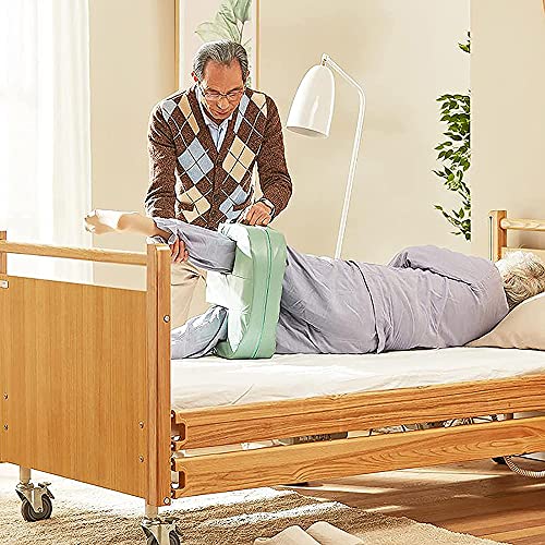 ZLRE Voltee el Dispositivo de Cuidado, Adecuado para Pacientes o Personas Mayores acostadas en la Cama Volteo y Movimiento y Cambio de Postura Almohadas Reposapiernas en cuña
