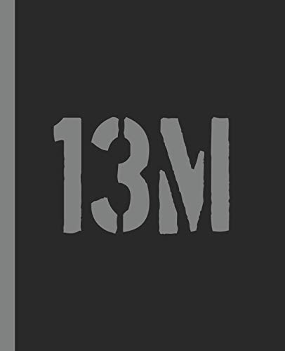 13M: A Blank Lined Composition Book for an Army Multiple Launch Rocket System Crewmember