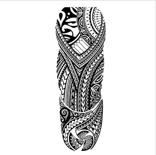 14 Pegatinas De Tatuaje Temporal (8 Pegatinas De Tatuaje De Brazo Completo Para Hombres Y Mujeres) "6 Pegatinas De Tatuaje De Medio Brazo Para Hombres Y Mujeres"
