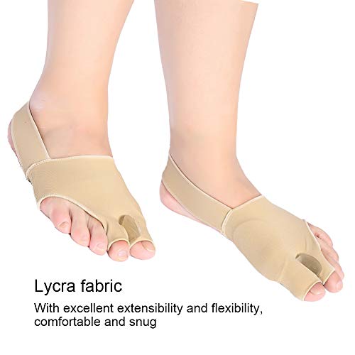 2 separadores de dedos de los pies, ortopédicos, muy suaves, cómodos y de larga duración, corrector ultrafino contra el dolor del dedo del pie (L(40-45))