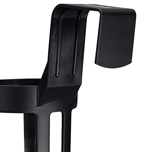 2 soportes para botellas para coche, color negro, montaje en la parte interior de la ventanilla del camión