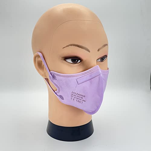 20 Mascarillas FFP2/KN95 Talla Pequeña Small Homologadas Certificación CE sin Válvula de 4 Capas, Máscara Protectora de Polvo, Mascarilla de Protección con Filtros de Calidad BFE≥95, 20 Piezas