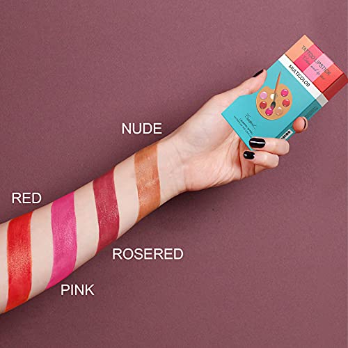 20 piezas / cajas cigarrillos desechables hisopos de algodón lápiz labial lápiz labial líquido resistente al agua duradero lápiz labial antiadherente sanitario y portátil para dama