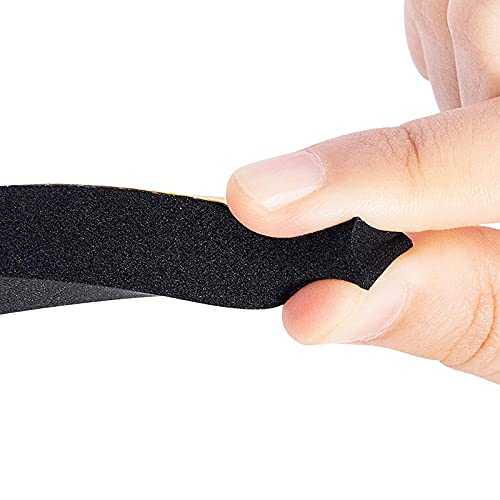 3 Rollos Cinta De Sellado De Espuma Cinta De Espuma Autoadhesiva Tira De Sellado Ventana Junta 5m x 15mm (W) x5mm (D) Para Insonorización De Puertas y Ventanas, Anticolisión, a Prueba De Golpes