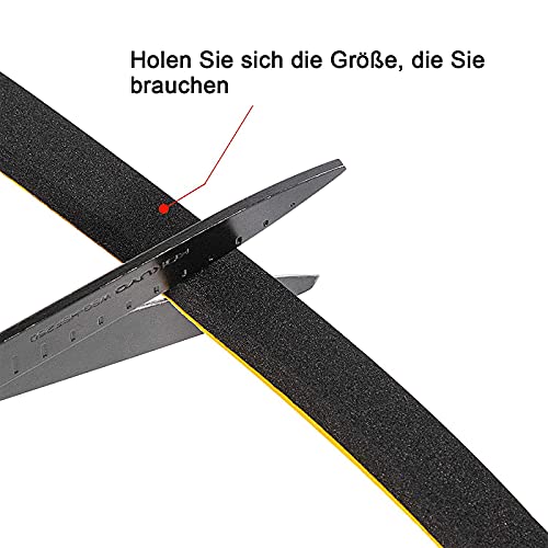 3 Rollos Cinta De Sellado De Espuma Cinta De Espuma Autoadhesiva Tira De Sellado Ventana Junta 5m x 15mm (W) x5mm (D) Para Insonorización De Puertas y Ventanas, Anticolisión, a Prueba De Golpes