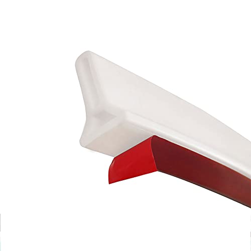 39 Inch Barrera de Ducha y Sistema de Retención, Barrera de Agua de Silicona, Umbral de Ducha para Separación Húmeda y Seca, adecuado para Cocina y Baño, Transparente